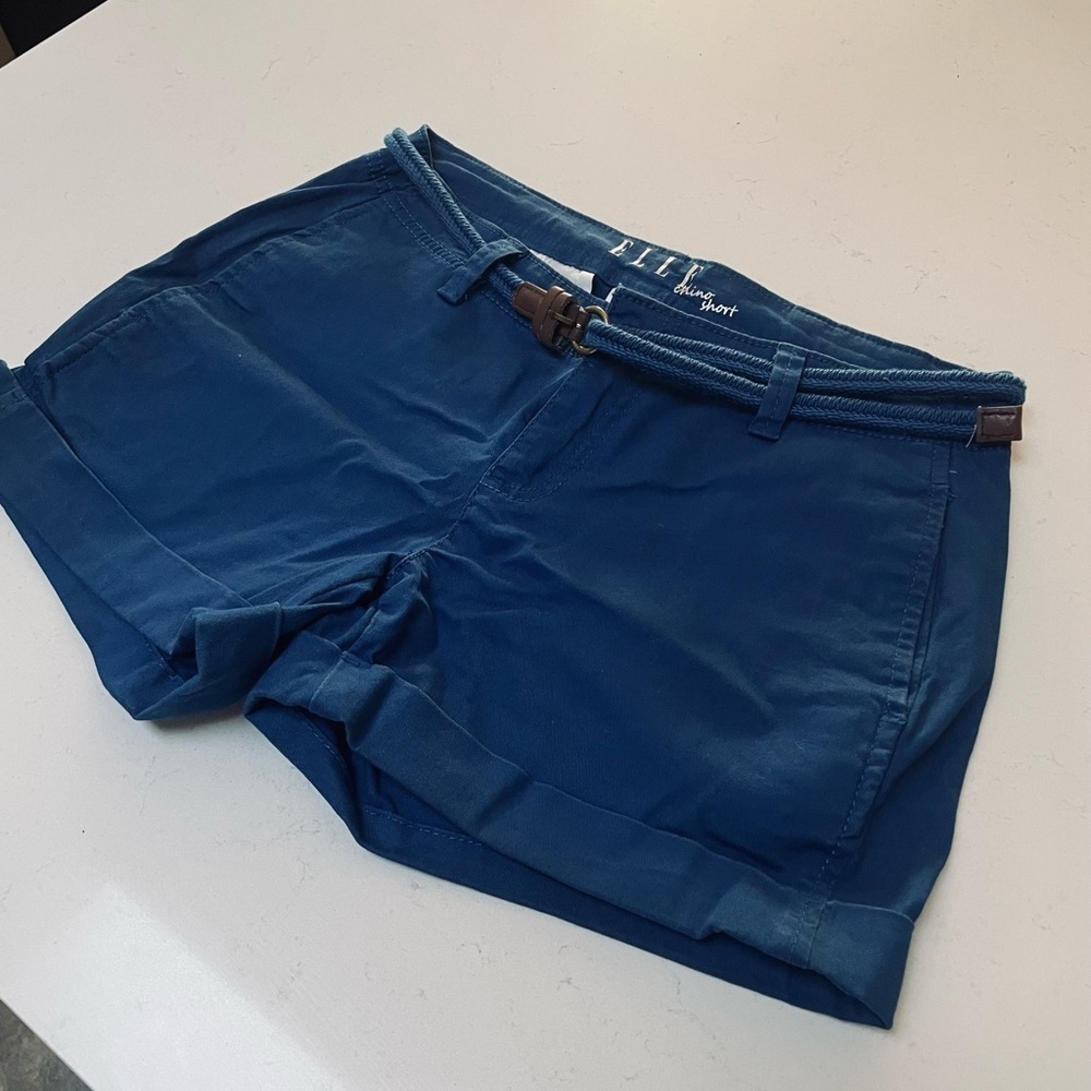 Elle Women's Blue Shorts - Picture 4 of 7
